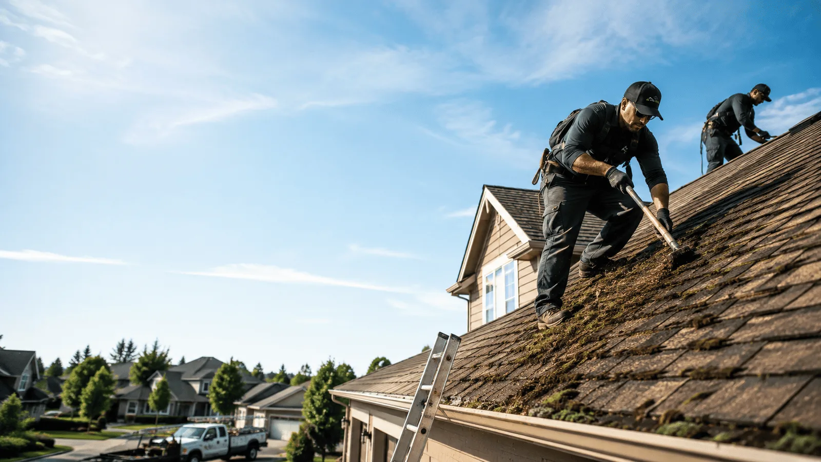 Roof Moss Removal in Calliham, TX near me